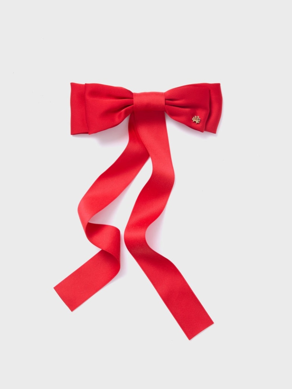 NWT LELE SADOUGHI | Elegant Crimson Jane Bow Barrette in Crimson Red | O/S